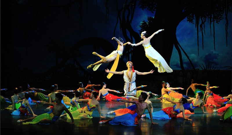 海南省文华奖舞剧：《天堂鸟》